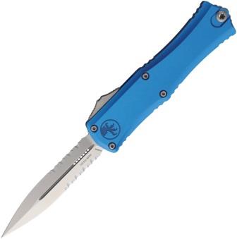 Microtech Automatic Pocket Knife Hera II Mini OTF Blue - MCT1702M11BL